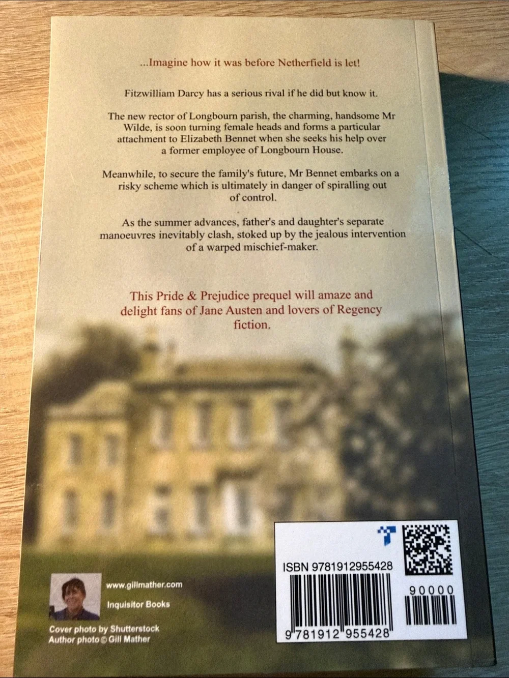 Intrigue at Longbourn by — Green & Black Cover Coffee Table Book